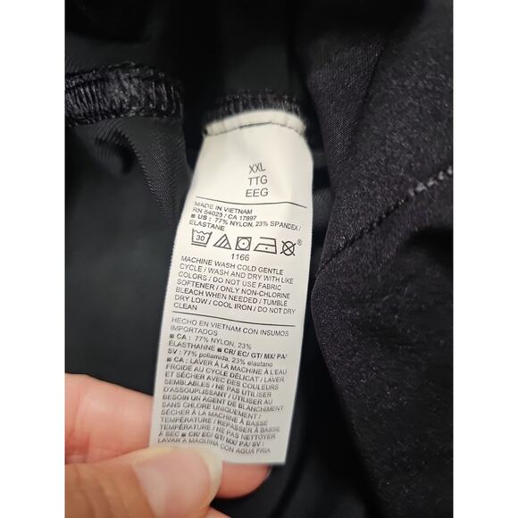 Old Navy Pants Womens 2X Sleek Tech Go Dry Jogger Black - Picture 6 of 8